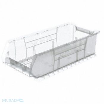 AKRO-MILS Super Size Bin Clear Plastic 7 in, 40K421