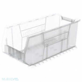 AKRO-MILS Super Size Bin Clear Plastic 10 in, 40K422