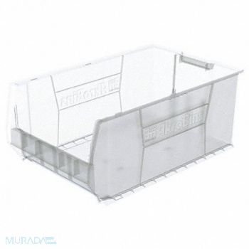 AKRO-MILS Super Size Bin Clear Plastic 12 in, 40K425