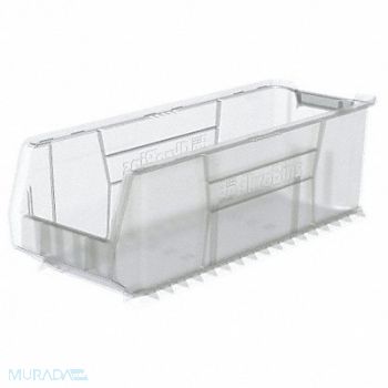 AKRO-MILS Super Size Bin Clear Plastic 10 in, 40K426