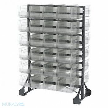 AKRO-MILS BinRailFlrRck 30inx54inx36in LdCp 41 lb, 40K462