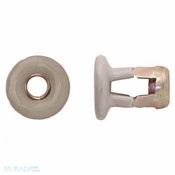 GRAINGER APPROVED Jack Nut Steel 6x1.00mm PK10, 40K761