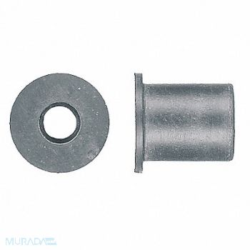 GRAINGER APPROVED Well Nut Rubber 1/4-20 PK25, 40K762
