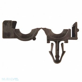 GRAINGER APPROVED Clip Wire Loom Routing 1/4 In PK15, 40K849