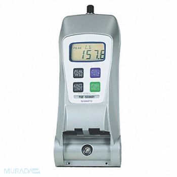 SHIMPO D2978 Digital Force Gauge 500 lb 4 Digit LCD, 40KA03