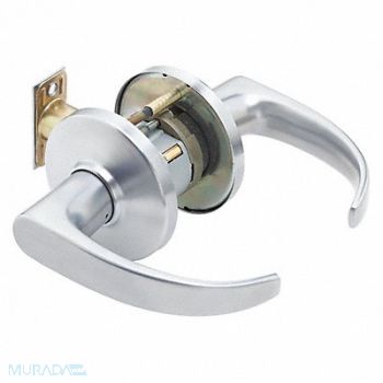 BEST Door Lever Lockset 2-3/4 Strike Dim, 481U38