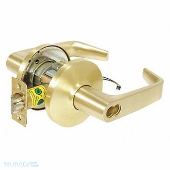 STANLEY SECURITY SOLUTIONS Lever Lockset Mechanical Storeroom Grd.1, 40KD63