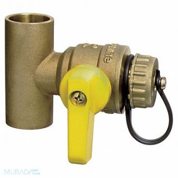 WEBSTONE Boiler Drain Valve 1 in C x C, 40L221