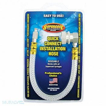 SUPERCOOL Syringe Installation Hose 9 In., 40L408