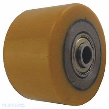 GRAINGER APPROVED PUR Tread on Steel Core Wheel, 40L516