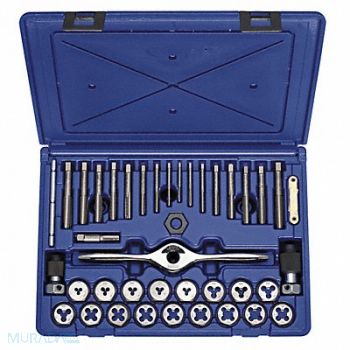 IRWIN HANSON Tap/Die Set 40pc Metric, 40L829