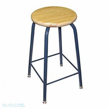 GREENE MANUFACTURING INC. RndStool Round Tube Frame Chrcl Gry 26 H, 40LF19