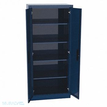 GREENE MANUFACTURING INC. Strg Cab 72 x36 x24 Charcoal 4Shlv, 40LF24