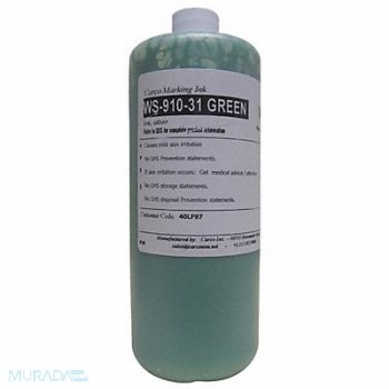 CARCO Marking Ink Pigment Green 5 to 15 min, 40LF97