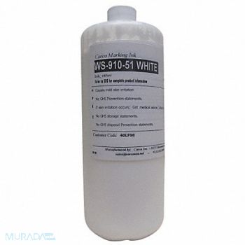 CARCO Marking Ink Pigment White 5 to 15 min, 40LF98