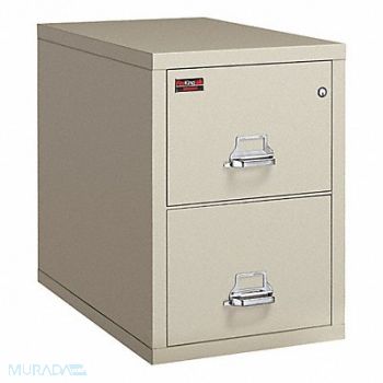 FIREKING FR Filing Cabinet 2 Drawrs Lttr Parchmnt, 40LL43