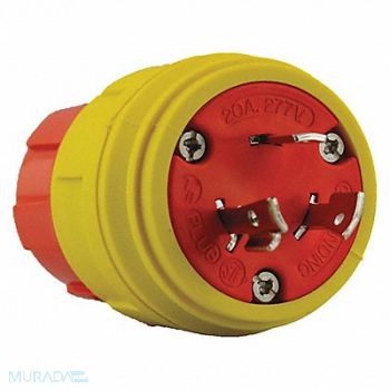 ERICSON Plug Industrial 277VAC 20A L7-20P 2P 3W, 40LN04