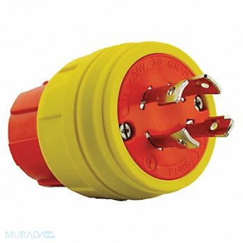 ERICSON Plug Industrial 600VAC 30A L17-30P 3P 4W, 40LN23