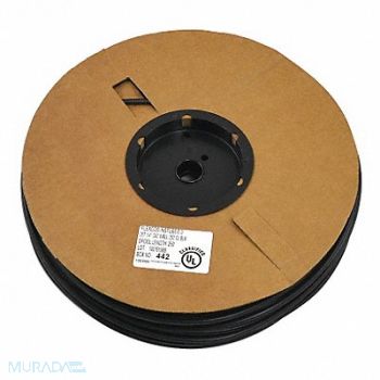 CHEVRON Black Tubing 250 ft Roll 1/4 in, 40LW48