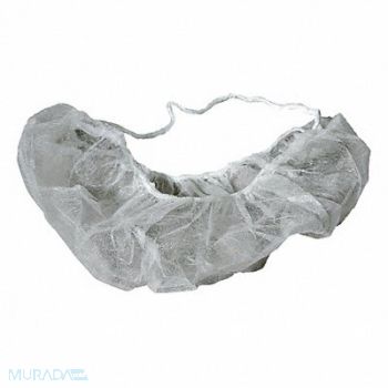 CELLUCAP H2300 Beard Cover Head Strap White PK1000, 40N264
