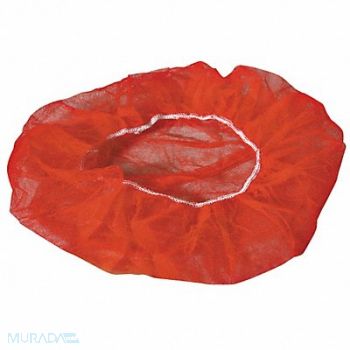 CELLUCAP H2306 Bouffant Cap PP 24 in Red PK1000, 40N278