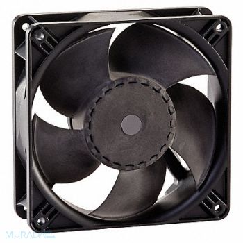 EBM-PAPST Axial Fan Square 119 mm H 106 CFM, 40N385