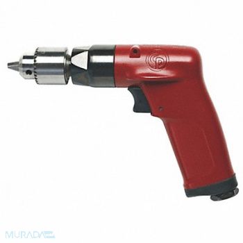 CHICAGO PNEUMATIC Drill Air-Powered Pistol Grip 1/4 in, 40P203