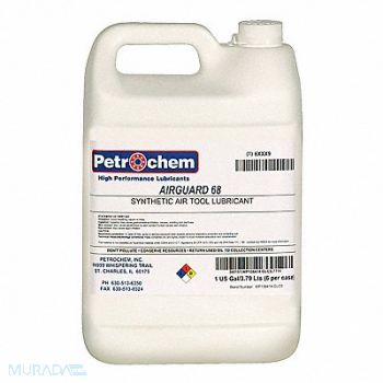 PETROCHEM Air Tool Lubricant Synthetic Base 1 gal., 40P267