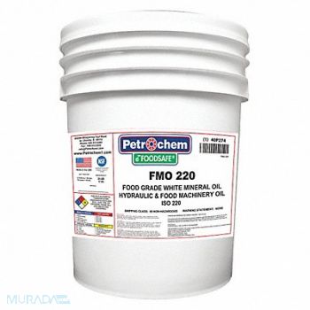 PETROCHEM Mineral Gear Oil Food Grade 5 gal., 40P274