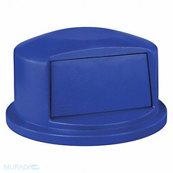 RUBBERMAID COMMERCIAL PRODUCTS F8894 Trash Can Top Dome Swing Closure Blue, 40PM31