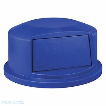 RUBBERMAID COMMERCIAL PRODUCTS D1932 Trash Can Top Dome Swing Closure Blue, 40PM35