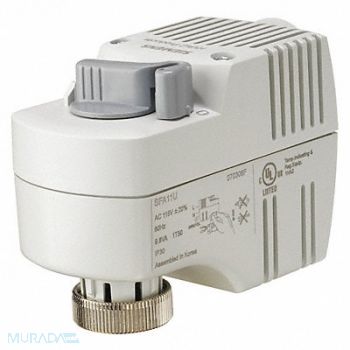 SIEMENS Zone Valve Actuator 120VAC Normally Open, 40PN57