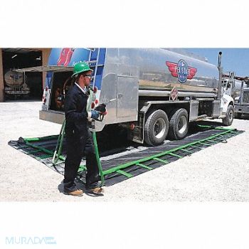 ULTRATECH Spill Cont.Berm Rapd Rise 4488gal 12ft L, 40CD79