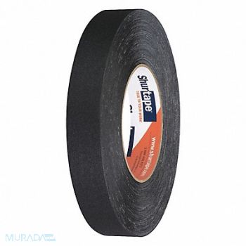 SHURTAPE Gaffer s Tape Black 15/16inx54.5 yd PK48, 40TT89