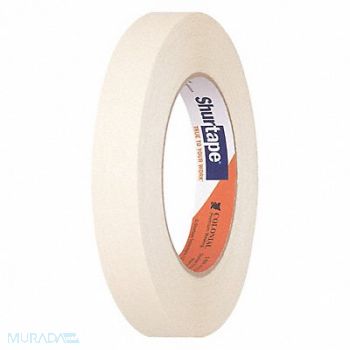 SHURTAPE Masking Tape 11/16 W 60 yd L Tan PK48, 40TU22
