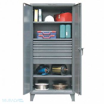 STRONG HOLD StrgCab Leg Dark Gray 78 x 36 x 24, 40V605