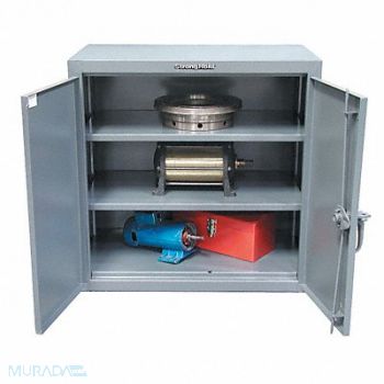 STRONG HOLD Strg Cab 30 x36 x18 DrkGry 2Shlv, 40V591