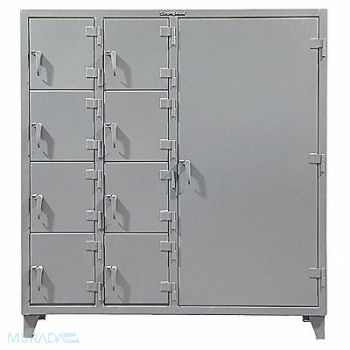 STRONG HOLD Lckr 1x3Lckr DrkGry 78 x72 x24 Assm, 40V777