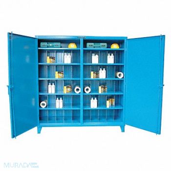 STRONG HOLD Strg Cab 78 x72 x24 DrkGry 10Shlv, 40V728