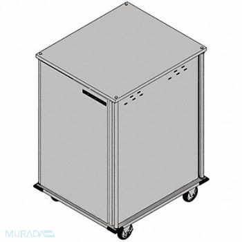 CARLISLE DINEX Food Tray Cart 1 Door Pass-Thru 12 Trays, 40XC05