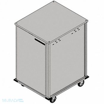 CARLISLE DINEX Food Tray Cart 1 Door Pass-Thru 14 Trays, 40XC14