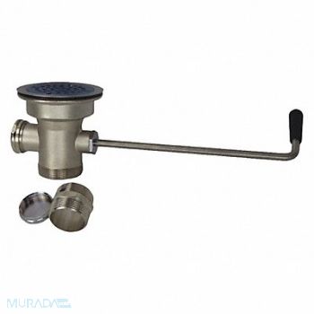 DOMINION COMMERCIAL FAUCETS Sink Drain 2 D Brass Chrome, 40XC35