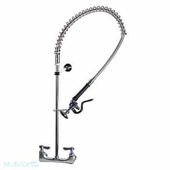 DOMINION COMMERCIAL FAUCETS Gooseneck Chrome Brass 1.6gpm, 40XC37