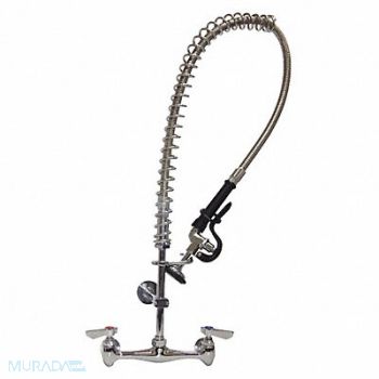 DOMINION COMMERCIAL FAUCETS Gooseneck Chrome Brass 1.6gpm, 40XC51