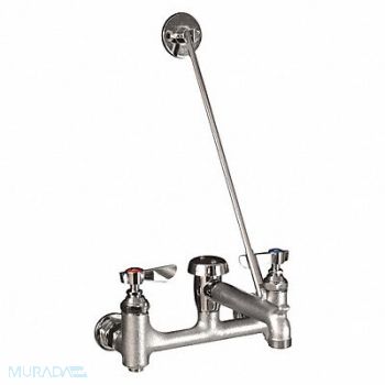 DOMINION COMMERCIAL FAUCETS Straight Chrome Dominion Faucets Brass, 40XC56