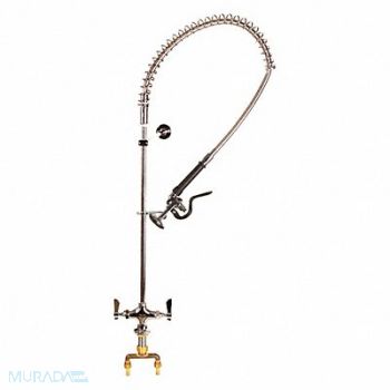 DOMINION COMMERCIAL FAUCETS Gooseneck Chrome Brass 1.6gpm, 40XC72