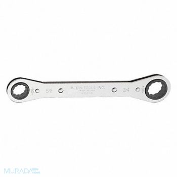 KLEIN TOOLS Ratcheting Box Wrench - 5/8IN x 3/4IN, 40Y560