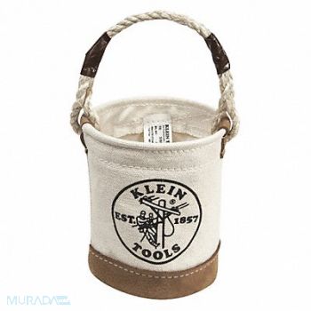 KLEIN TOOLS Mini Leather-Bottom Bucket, 40Y959