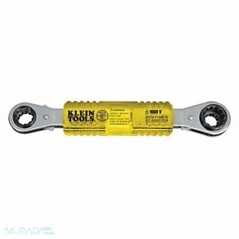 KLEIN TOOLS Linemans Insulating 4-in-1 Box Wrench, 40Z460