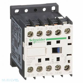 SCHNEIDER ELECTRIC G3492 IEC Mini Magnetic Contactr 120VAC 9A 1NO, 40Z691